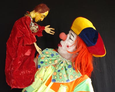 Clown et marionnette