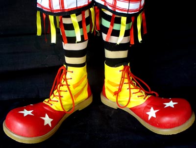 Les chaussures du clown