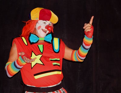 Clown Roberto pour anniversaire