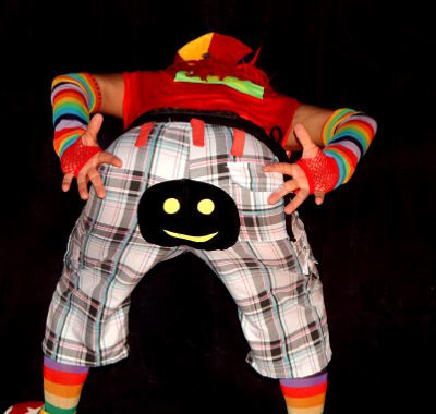 Les fesses du clown