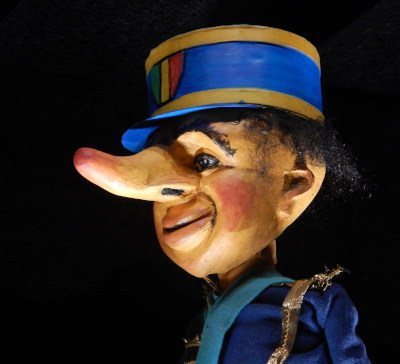 Marionnette Tête police Lalwa