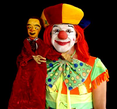 Clown et marionnette