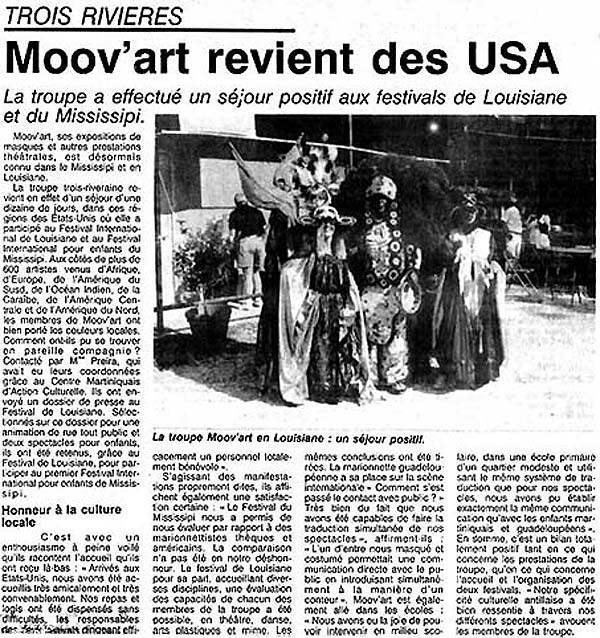 Festivals aux USA