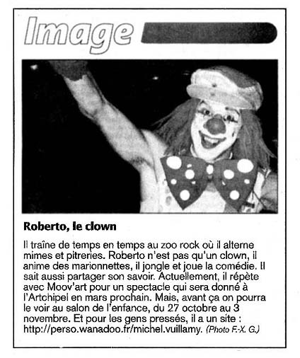 Un article en passant